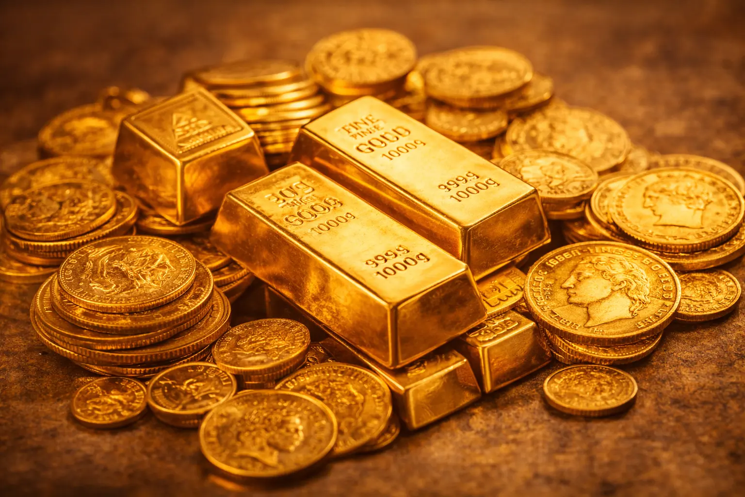 Monete e Lingotti d'Oro